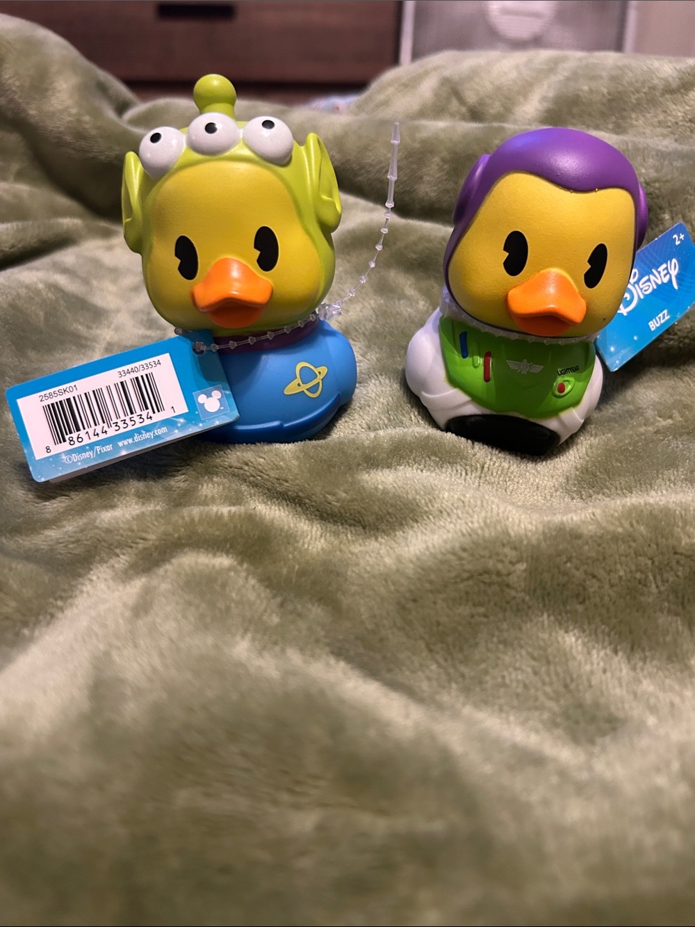 Disney Toy Story rubber ducks